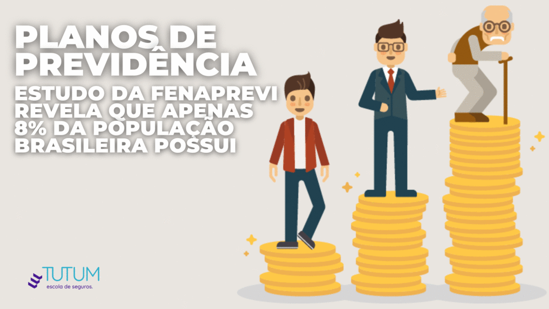 Apenas 8% da população brasileira têm planos de previdência, revela estudo da Fenaprevi